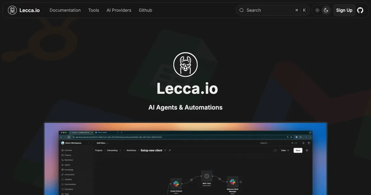 Lecca Agent's User Interface