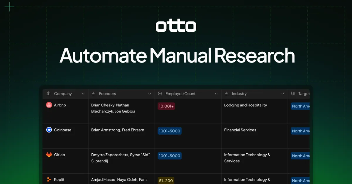 Otto Agent's User Interface